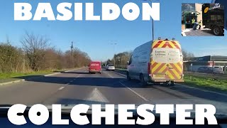 Basildon SS14 to Colchester CO1 100124 [upl. by Obel]