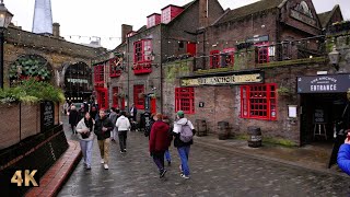 LONDON WALK THAMES PATH FEBRUARY STROLL [upl. by Jollenta798]