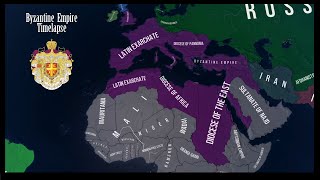 HOI4KaiserreduxByzantine Empire Timelapse [upl. by Wenona982]