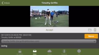 Accepting a Student’s Swing in the V1 Pro App [upl. by Cirderf102]