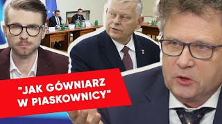 quotSygnał dla świadkaquot Suski wtargnął na komisję Karnowski Jak gówniarz w piaskownicy [upl. by Ahseiuqal935]