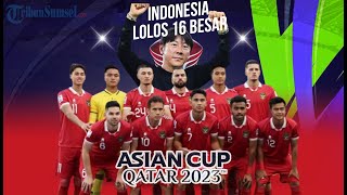 🔴BREAKING NEWS  INDONESIA LOLOS BABAK 16 BESAR AFC ASIAN QATAR 2023  KIRGISTAN 11 OMAN DRAW [upl. by Mulcahy829]