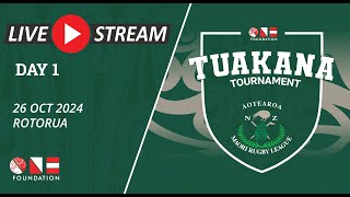 Day 1  ANZMRL Tuakana Tournament 2024 [upl. by Helgeson]