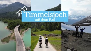 Abenteuer TimmelsjochPass Auf 2474m mit dem Fahrrad 🏔️  Vlog 2023 [upl. by Nylatsyrc]