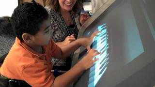 Cerebral Palsy Touchscreen Therapy Demo [upl. by Grados]