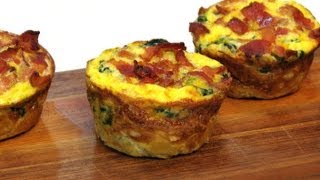 Mini Breakfast Souffles  Lynns Recipes [upl. by Navoj457]