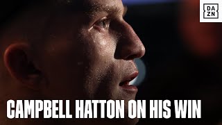 Campbell Hatton On His Controversial Victory [upl. by Brew]