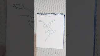 Flower Sketching design drawing art sketchingtutorial drawingguide [upl. by Nitza403]