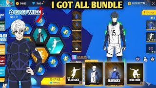 I GOT NEW BLUE LOCK BUNDLE ONLY 3K DAIMONDS 🤩🔥 freefire neweventfreefire [upl. by Hodosh]