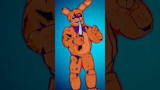 Fnaf Ar FredbearampSpringbonnie edit  fnaf fnafmovie fredbear williamafton gaming horror edit [upl. by Trask263]