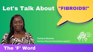 Testimonial Uterine Fibroid Embolization  Tamara [upl. by Etterrag]