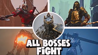 ALL BOSSES FIGHT  MORTAL SHELL WITH CUTSCENES FULL HD1080p [upl. by Kellina]