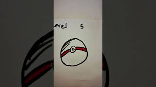 pokeball😚 pokemon art pikachu drawing artist viralvideo painting 😱 [upl. by Reeves]