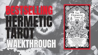 Hermetic Tarot Unboxing and Insights  Exploring the Mystical Symbolism [upl. by Tnert]