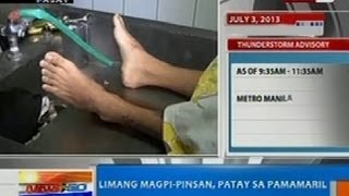 NTG 5 magpipinsan patay sa pamamaril sa Pasay [upl. by Mook]