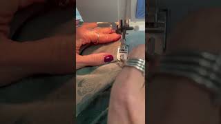 Using the rolled hem foot [upl. by Nyad]