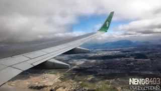 Kululacom Boeing 737800 Beautiful Landing  Taxi at Cape Town International [upl. by Bennion]