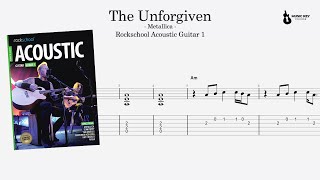 Rockschool Acoustic Guitar Grade 1  The Unforgiven [upl. by O'Driscoll784]