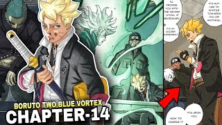 Boruto ESCAPED From His DEATH 💀🔥 Boruto Two Blue Vortex Chapter 14 Explained in Hindi [upl. by Giarg596]