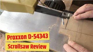 Tool Review Proxxon Scroll Saw Facebook Marketplace purchase  Initial Thoughts [upl. by Eeleak]