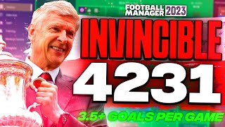 INVINCIBLE WENGERBALL FM23 Tactics 35 Goals  Football Manager 2023 Tactics [upl. by Eihs]