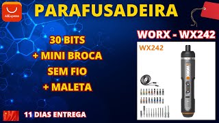 WORX WX242 PARAFUSADEIRA ELÉTRICA [upl. by Yerffeg]