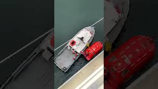 Abandon ship Drill Life Boat 🚤 🛟 Rescue Operation bigship [upl. by Pickar]