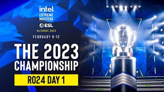 IEM Katowice 2023  Ro24 Day 1  SC2 [upl. by Thrasher381]