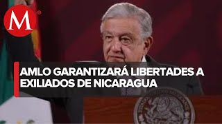 AMLO ofrece asilo y nacionalidad a nicaragüenses exiliados por gobierno de Daniel Ortega [upl. by Sexton631]