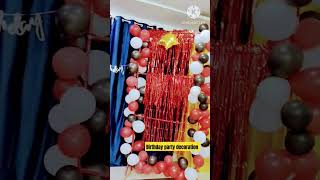 Birthday party decoration ideas shortvideo ideass [upl. by Charyl]