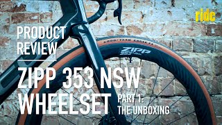 Product review Zipp NSW 353 wheelset part 1 – unboxing  plus a little gallery and a lot of talk [upl. by Balf]