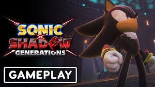 Sonic X Shadow Generations  Official Space Colony Ark amp Biolizard Boss Fight Gameplay  IGN Live [upl. by Annalee824]