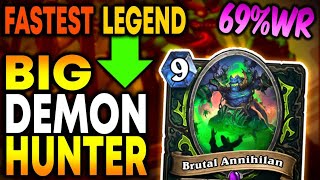 Big Demon Hunter best deck in the game [upl. by Eenhpad]