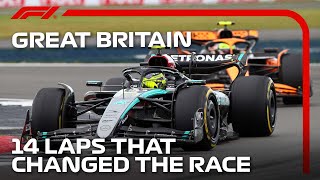 14 Laps That Changed The Race  2024 British Grand Prix [upl. by Neuberger406]