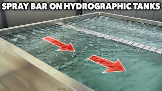 Why Your Hydrographic Tank Needs A Spray Bar [upl. by Paulson]