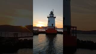 Sleepy Hollow Tarrytown New York Lighthouse on the Hudson River 10624 [upl. by Iem]