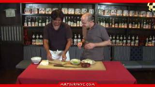 How To Make Traditional Japanese Spinach Rolls with Tadashi Ono of Matsuri [upl. by Kingston]