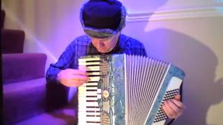 Tanz Tanz Yidelekh Jewish klezmer tune on Galanti accordion [upl. by Nauwtna]