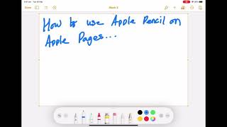 Textverarbeitung Apple Pages Tutorial deutsch [upl. by Romaine457]