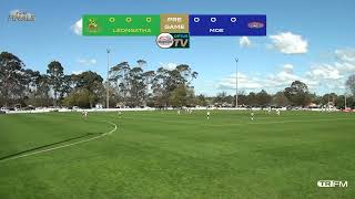 GIPPSLAND SEMI FINAL LEONGATHA VS MOE [upl. by Northway]