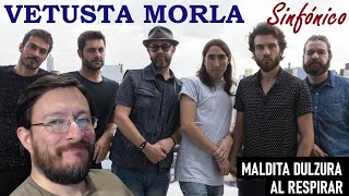 Vetusta Morla  Maldita Dulzura  Al Respirar Sinfónico en vivo  REACCIÓN reaction [upl. by Ahsotan]