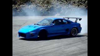 Toyota SW20 MR2 Drift Practice Meihan SportLand DCourse [upl. by Htrowslle]