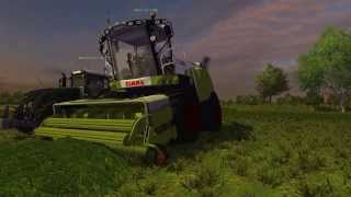 LS13 Gras häckseln mit dem Claas Jaguar 980 [upl. by Laing387]