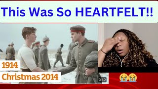 American Reacts to British Sainsburys Ad  1914  Christmas 2014  Reaction  Is This True [upl. by Bunder504]