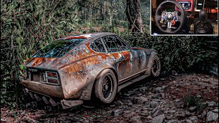 Rebuilding Forsberg Nissan quotGold Leaderquot Datsun 280Z  FH5  Logitech g29 Gameplay [upl. by Encratia]