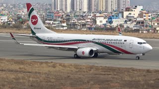 A day at Kathmandu Tribhuvan Int’l Airport High Altitude Planespotting in 4K Nepal [upl. by Acillegna]