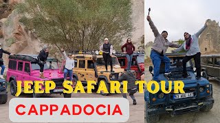 JEEP SAFARI TOUR CAPPADOCIA TURKIYE [upl. by Eelirrem]