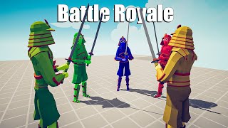 Battle Royale  Who Can SURVIVE  Totally Accurate Battle Simulator TABS Herover [upl. by Itaws916]