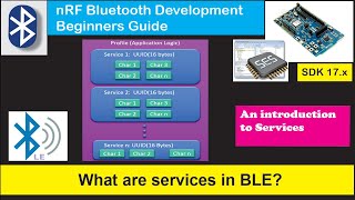 nRF5 SDK  Tutorial for Beginners Pt 46 B  Introduction to Services in BLE [upl. by Yerocaj]