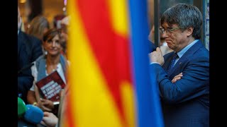 Puigdemont pide amnistía y verificar los acuerdos para negociar una investidura [upl. by Eelirol]